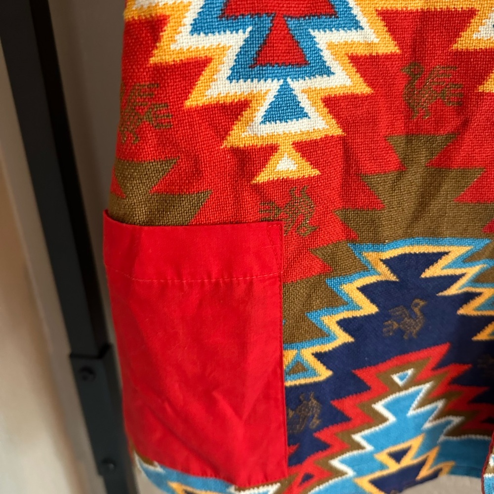 Colorful Geometric Pattern Handmade Vest - Picture 3 of 6